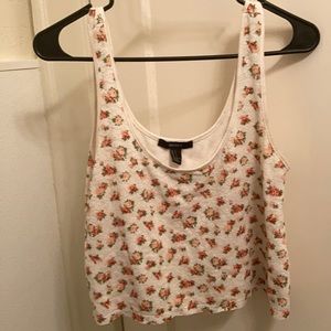 3/$15 🌺 floral crop top